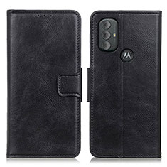 Funda de Cuero Cartera con Soporte Carcasa M09L para Motorola Moto G Play (2023) Negro