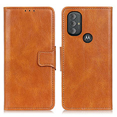 Funda de Cuero Cartera con Soporte Carcasa M09L para Motorola Moto G Play Gen 2 Marron