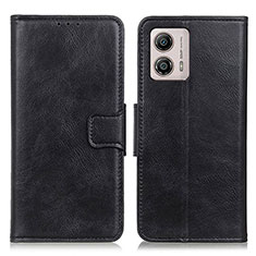 Funda de Cuero Cartera con Soporte Carcasa M09L para Motorola Moto G53 5G Negro