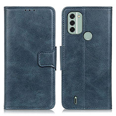 Funda de Cuero Cartera con Soporte Carcasa M09L para Nokia C31 Azul