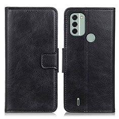 Funda de Cuero Cartera con Soporte Carcasa M09L para Nokia C31 Negro