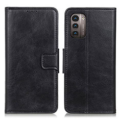 Funda de Cuero Cartera con Soporte Carcasa M09L para Nokia G11 Negro