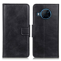 Funda de Cuero Cartera con Soporte Carcasa M09L para Nokia X100 5G Negro