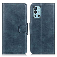 Funda de Cuero Cartera con Soporte Carcasa M09L para OnePlus 9R 5G Azul