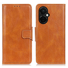 Funda de Cuero Cartera con Soporte Carcasa M09L para OnePlus Nord CE 3 Lite 5G Marron