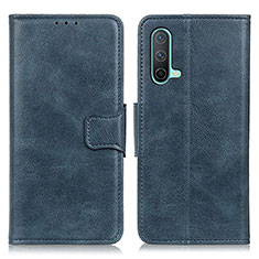 Funda de Cuero Cartera con Soporte Carcasa M09L para OnePlus Nord CE 5G Azul