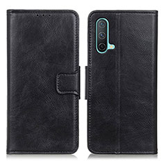 Funda de Cuero Cartera con Soporte Carcasa M09L para OnePlus Nord CE 5G Negro