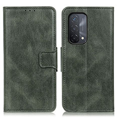 Funda de Cuero Cartera con Soporte Carcasa M09L para OnePlus Nord N200 5G Verde