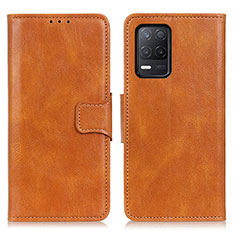 Funda de Cuero Cartera con Soporte Carcasa M09L para Realme 8 5G Marron