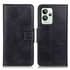 Funda de Cuero Cartera con Soporte Carcasa M09L para Realme GT2 Pro 5G Negro