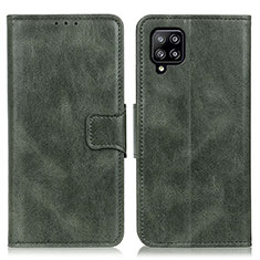 Funda de Cuero Cartera con Soporte Carcasa M09L para Samsung Galaxy A22 4G Verde