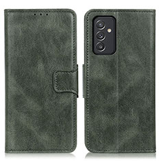 Funda de Cuero Cartera con Soporte Carcasa M09L para Samsung Galaxy A24 4G Verde