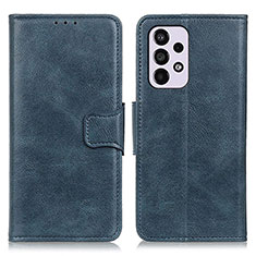 Funda de Cuero Cartera con Soporte Carcasa M09L para Samsung Galaxy A33 5G Azul