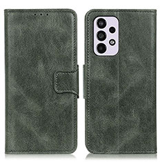 Funda de Cuero Cartera con Soporte Carcasa M09L para Samsung Galaxy A33 5G Verde