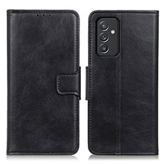 Funda de Cuero Cartera con Soporte Carcasa M09L para Samsung Galaxy A82 5G Negro