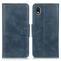 Funda de Cuero Cartera con Soporte Carcasa M09L para Sony Xperia Ace III Azul