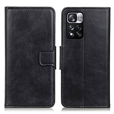 Funda de Cuero Cartera con Soporte Carcasa M09L para Xiaomi Mi 11i 5G (2022) Negro