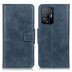 Funda de Cuero Cartera con Soporte Carcasa M09L para Xiaomi Mi 11T 5G Azul