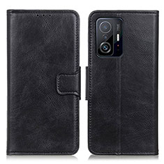 Funda de Cuero Cartera con Soporte Carcasa M09L para Xiaomi Mi 11T 5G Negro