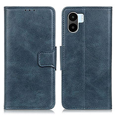 Funda de Cuero Cartera con Soporte Carcasa M09L para Xiaomi Redmi A2 Plus Azul