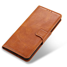 Funda de Cuero Cartera con Soporte Carcasa M09L para Xiaomi Redmi Note 10 4G Marron