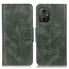 Funda de Cuero Cartera con Soporte Carcasa M09L para Xiaomi Redmi Note 11R 5G Verde