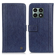 Funda de Cuero Cartera con Soporte Carcasa M10L para OnePlus 10 Pro 5G Azul