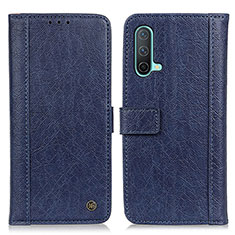 Funda de Cuero Cartera con Soporte Carcasa M10L para OnePlus Nord CE 5G Azul