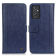 Funda de Cuero Cartera con Soporte Carcasa M10L para Samsung Galaxy A15 4G Azul