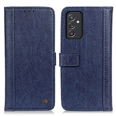 Funda de Cuero Cartera con Soporte Carcasa M10L para Samsung Galaxy A24 4G Azul