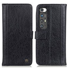 Funda de Cuero Cartera con Soporte Carcasa M10L para Xiaomi Mi 10S 5G Negro