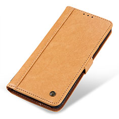 Funda de Cuero Cartera con Soporte Carcasa M10L para Xiaomi Redmi Note 10S 4G Caqui