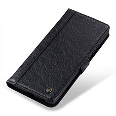 Funda de Cuero Cartera con Soporte Carcasa M10L para Xiaomi Redmi Note 10S 4G Negro