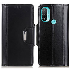 Funda de Cuero Cartera con Soporte Carcasa M11L para Motorola Moto E40 Negro