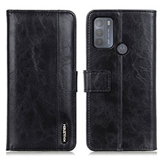 Funda de Cuero Cartera con Soporte Carcasa M11L para Motorola Moto G50 Negro