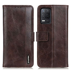 Funda de Cuero Cartera con Soporte Carcasa M11L para Realme 8 5G Marron