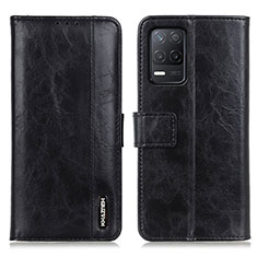 Funda de Cuero Cartera con Soporte Carcasa M11L para Realme 8 5G Negro