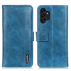 Funda de Cuero Cartera con Soporte Carcasa M11L para Samsung Galaxy A04s Azul