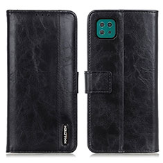 Funda de Cuero Cartera con Soporte Carcasa M11L para Samsung Galaxy F42 5G Negro