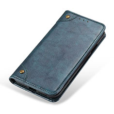 Funda de Cuero Cartera con Soporte Carcasa M11L para Samsung Galaxy S21 Ultra 5G Azul