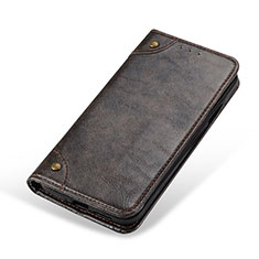 Funda de Cuero Cartera con Soporte Carcasa M11L para Samsung Galaxy S22 Ultra 5G Bronze