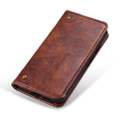 Funda de Cuero Cartera con Soporte Carcasa M11L para Samsung Galaxy S23 Ultra 5G Marron