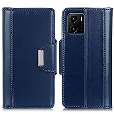 Funda de Cuero Cartera con Soporte Carcasa M11L para Vivo iQOO U5x Azul