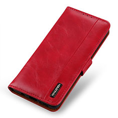 Funda de Cuero Cartera con Soporte Carcasa M11L para Xiaomi Mi 10S 5G Rojo