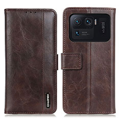 Funda de Cuero Cartera con Soporte Carcasa M11L para Xiaomi Mi 11 Ultra 5G Marron