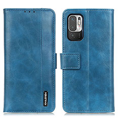 Funda de Cuero Cartera con Soporte Carcasa M11L para Xiaomi Redmi Note 11 SE 5G Azul