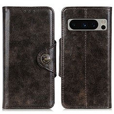 Funda de Cuero Cartera con Soporte Carcasa M12L para Google Pixel 8 Pro 5G Bronze