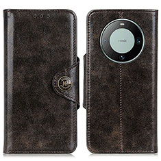 Funda de Cuero Cartera con Soporte Carcasa M12L para Huawei Mate 60 Bronze