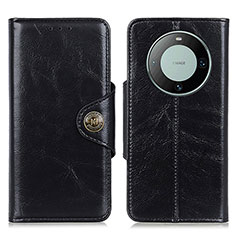 Funda de Cuero Cartera con Soporte Carcasa M12L para Huawei Mate 60 Negro