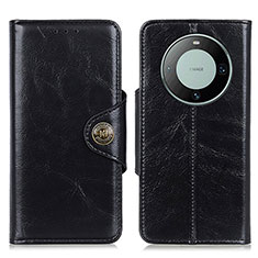 Funda de Cuero Cartera con Soporte Carcasa M12L para Huawei Mate 60 Pro Negro